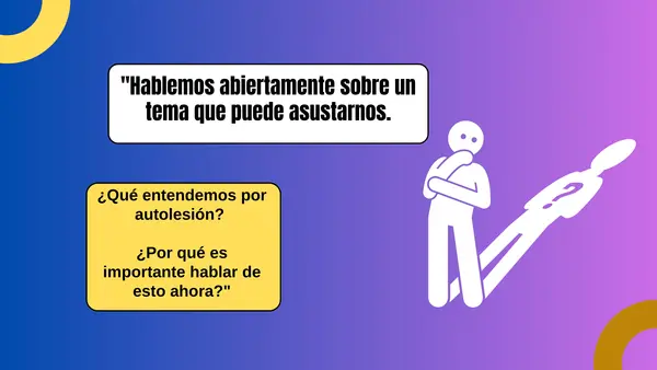 Taller de autolesiones para apoderados