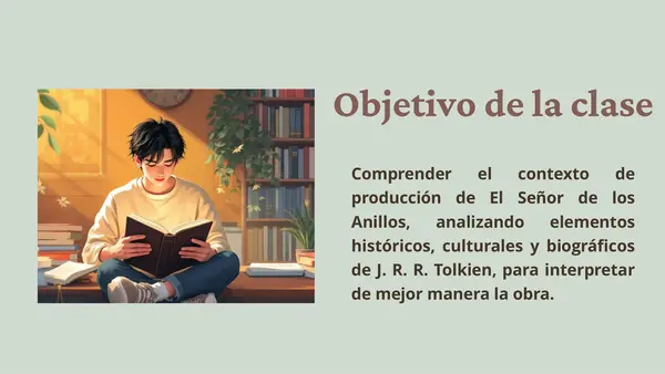 Contextualización El señor de los anillos
