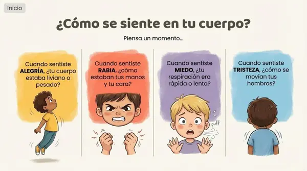 Sesión 1 "Muchas cosas siento en mi" 2 Básico - SENDA