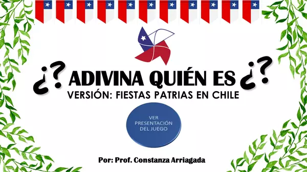 ADIVINA QUIÉN ES - VERSIÓN FIESTAS PATRIAS EN CHILE