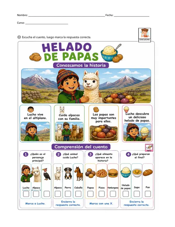 CUENTO HELADO DE PAPA