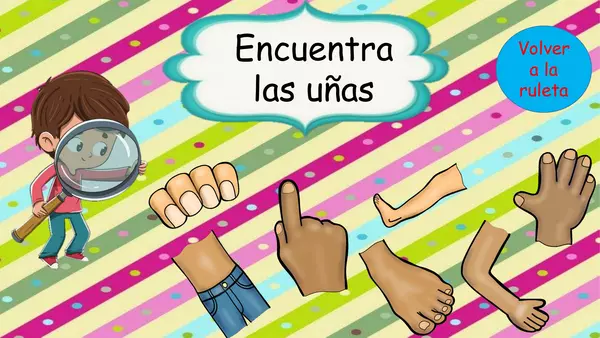 RULETA PARTES EL CUERPO 2