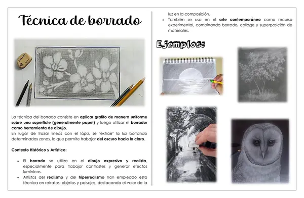 ARTES - Técnica de borrado