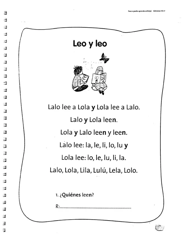 LECTURAS PASO A PASITO