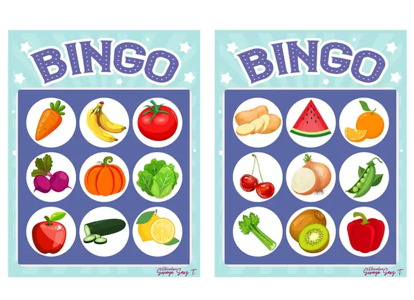 Bingo frutas y verduras