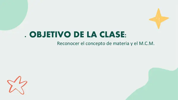 ppt la materia y el modelo corpuscular molecular - sexto básico