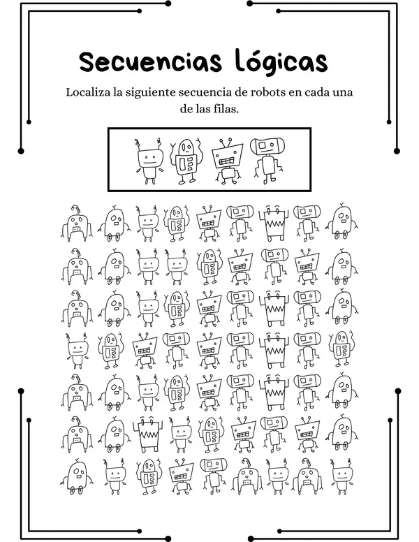 secuencias para el pensamiento lógico
