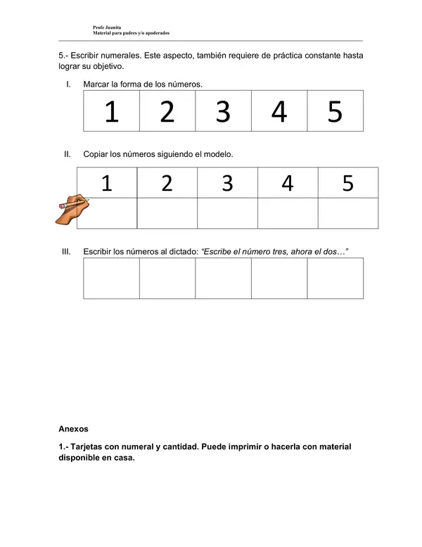 Matemáticas en casa