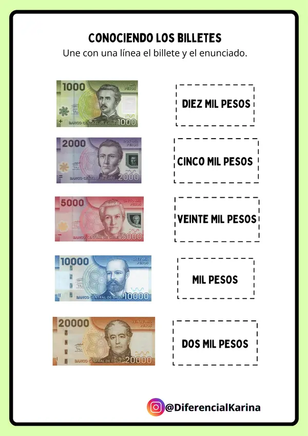 monedas y billetes parte 2