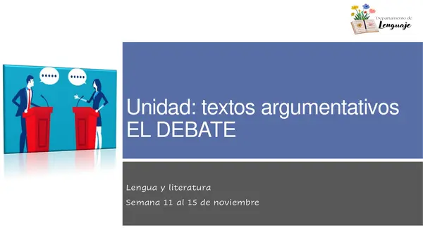 DEBATE 7°