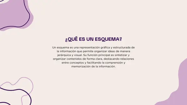 Esquemas - estrategia de estudio