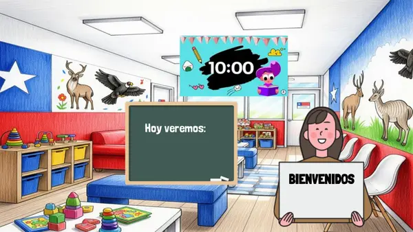 Sala de espera fiestas patrias