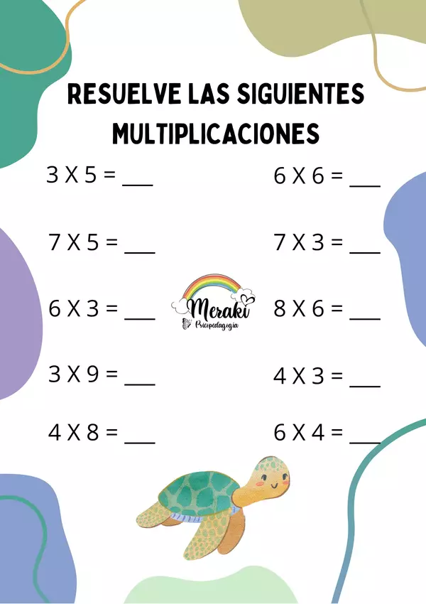 Ejercicios de Multiplicación Aleatorias - Merakipsp