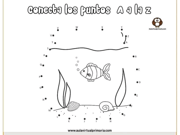 Conecta los puntos de la (a-z)