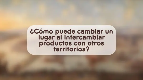 Nueva economía e intercambios | Quinto Básico