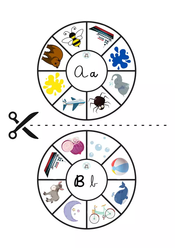 RULETAS ABC - CONCIENCIA FONOLÓGICA