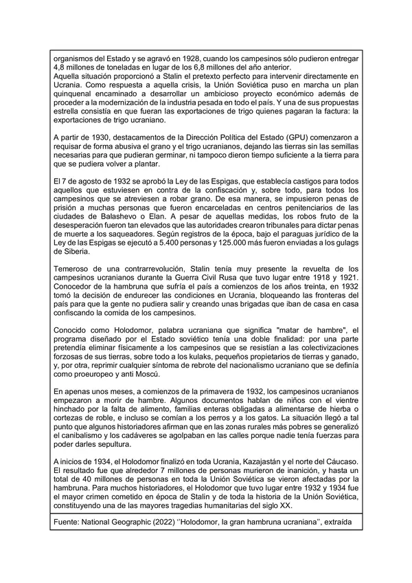 Estalinismo: formas de comprender los totalitarismos