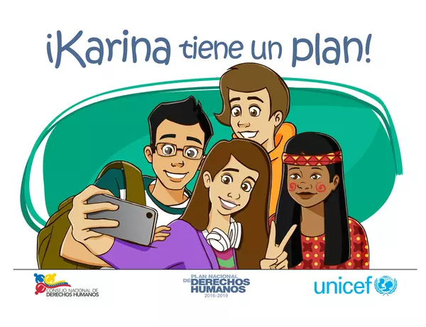 Cuento "Karina tiene un plan" Unicef