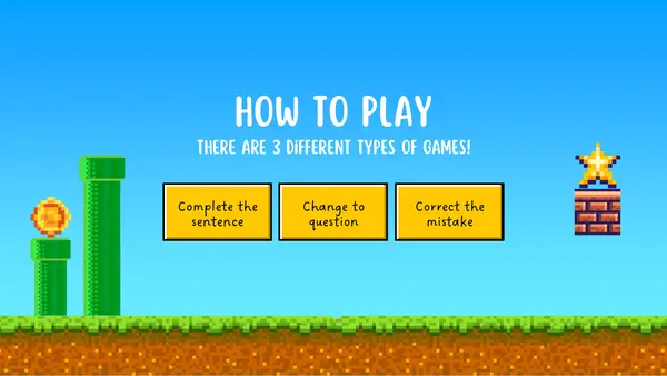 Past Simple Game - Regular Verbs