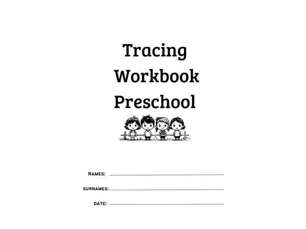 Tracing Workbook - Preschool