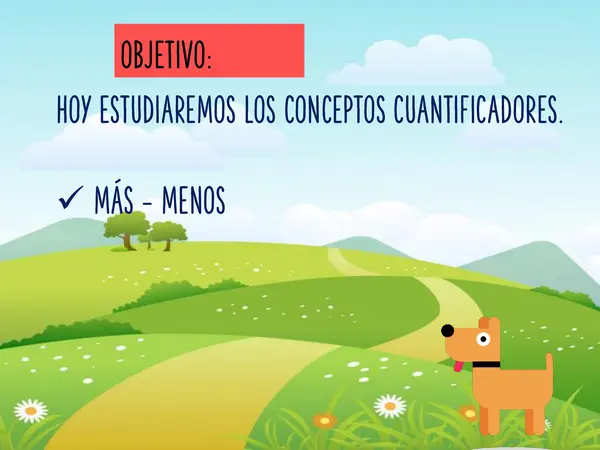 Cuantificadores Más y menos