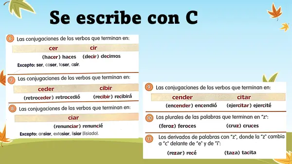 Caligrafia uso de C