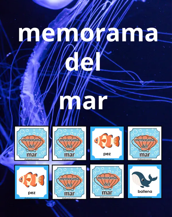 memorama del mar
