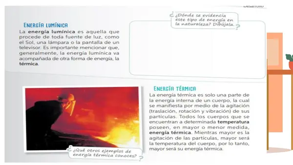 manifestaciones de la energía