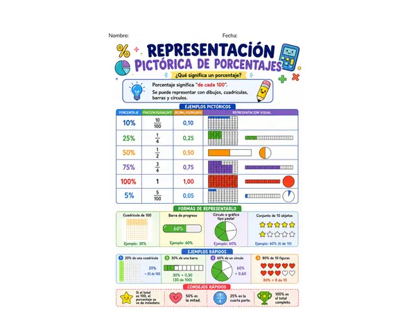 porcentajes