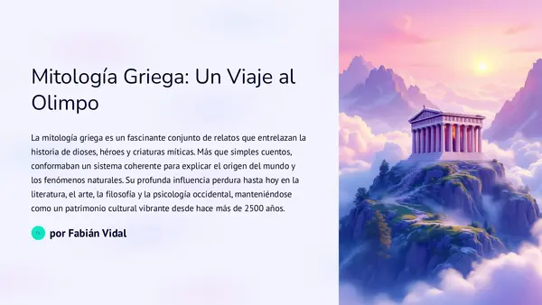 PowerPoint de la mitología griega