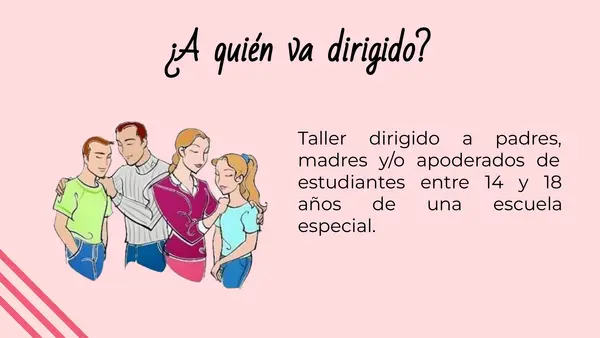 Taller para padres y madres: sexualidad y discapacidad