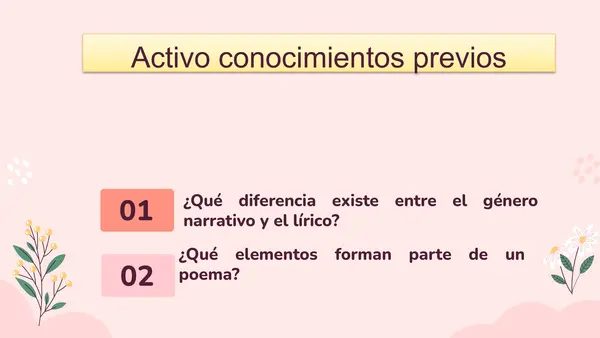 Elementos internos de un poema