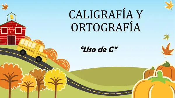 Caligrafia uso de C