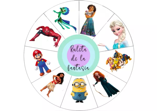 Ruleta de la fantasía.