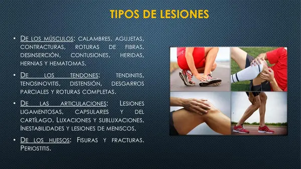 LESIONES DEPORTIVAS; "Prevenir antes que lamentar"