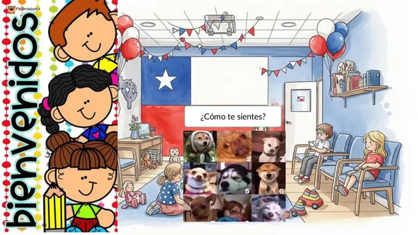 Sala de espera fiestas patrias