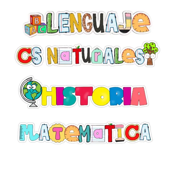 Nombres de asignaturas II