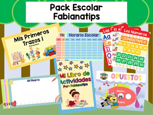 Pack Escolar🏫 - Fabianatips