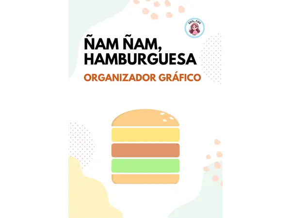 ORGANIZADOR GRÁFICO - HAMBURGUESA