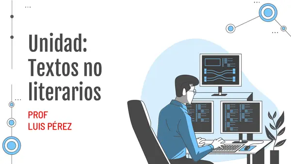 Texto no literarios - Lengua y Lit. (5°,6°,7°,8)
