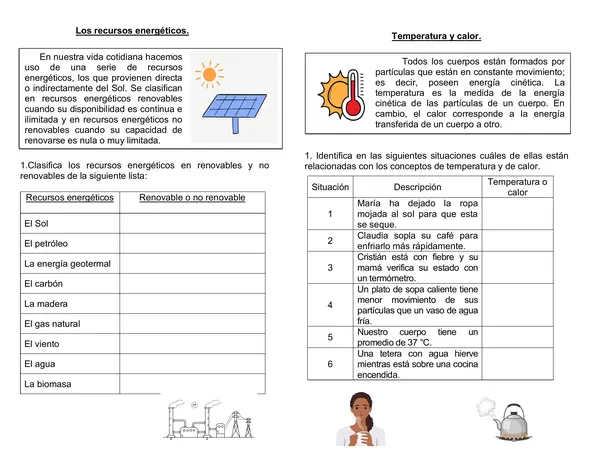 Guía de ciencias 6° año