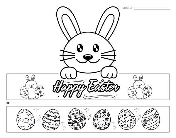 Cintillo Conejo de Pascua