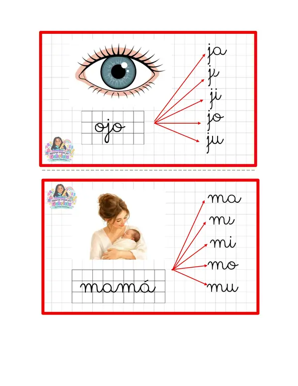 TARJETA LECCIONES METODO MATTE