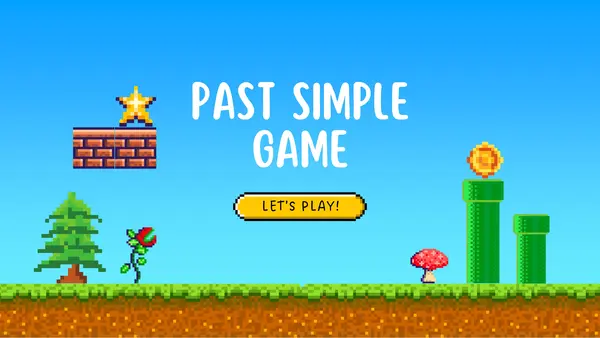 Past Simple Game - Regular Verbs