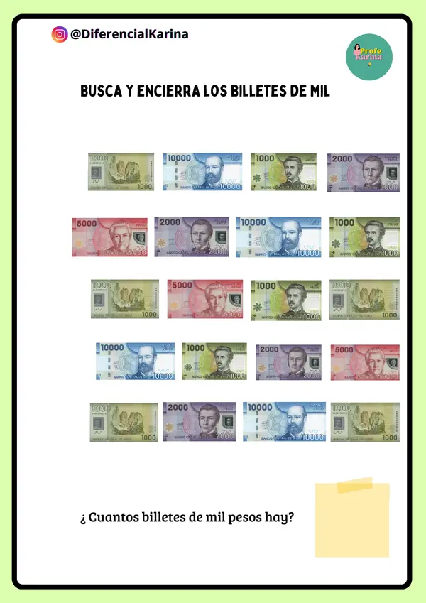 monedas y billetes parte 2