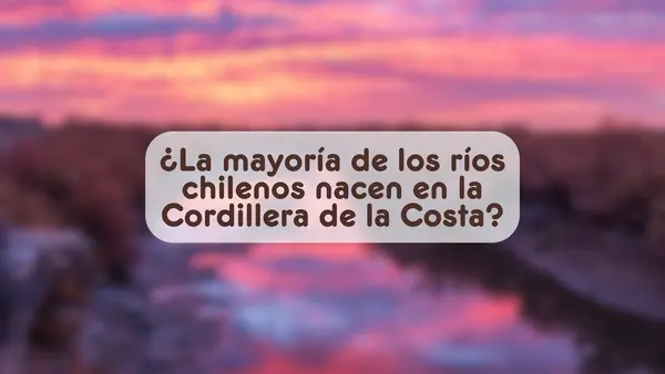 Hidrografía de Chile | Geografía, territorio y desafíos socioambientales