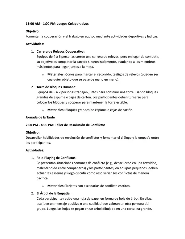 Proyecto a convivir se aprende jugando