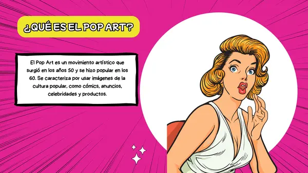 Pop Art: presentación educativa