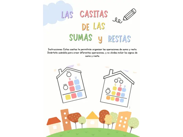 Las Casitas de las Sumas y Restas