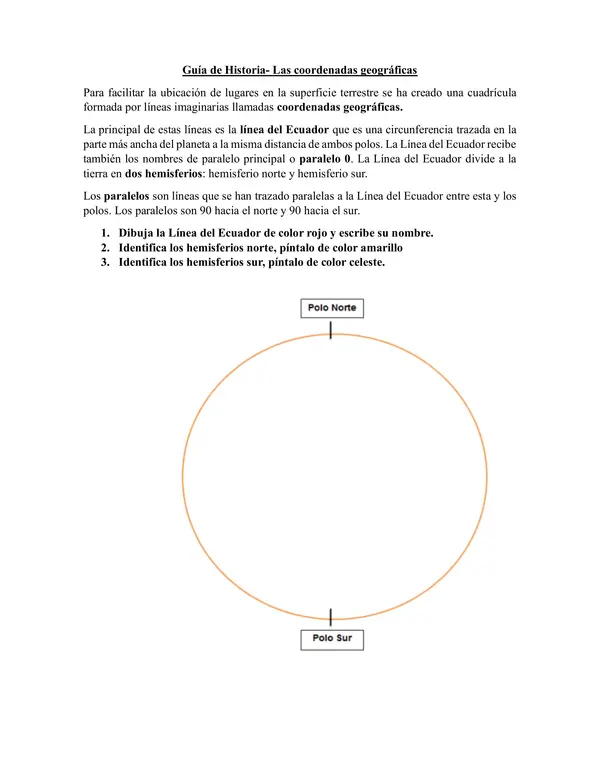 Paralelos y Meridianos 